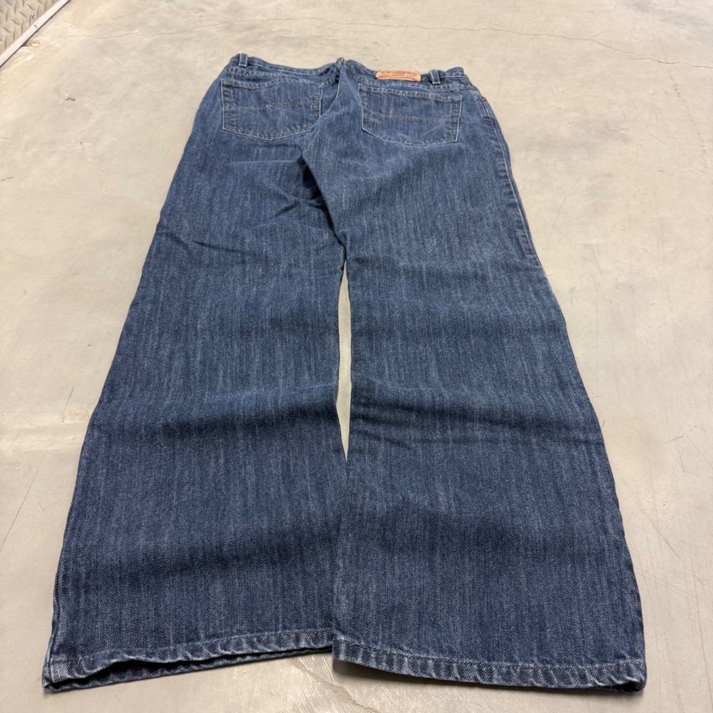 2000s y2k express relaxed fit straight leg jeans